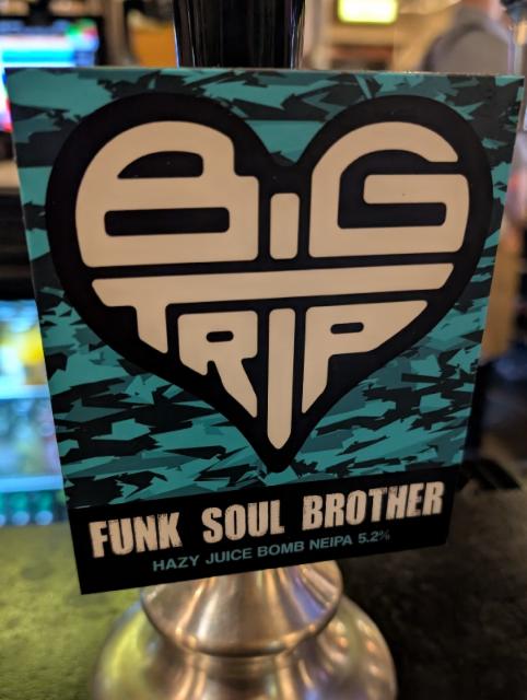 Funk Soul brother 5.2%, Big Trip, England