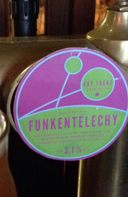 Funkentelechy 3.1%, Out There Brewing Co, England