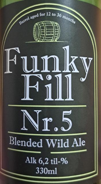 Funky Fill Nr.5 6.2%, Panimoyhtiö X, Finland