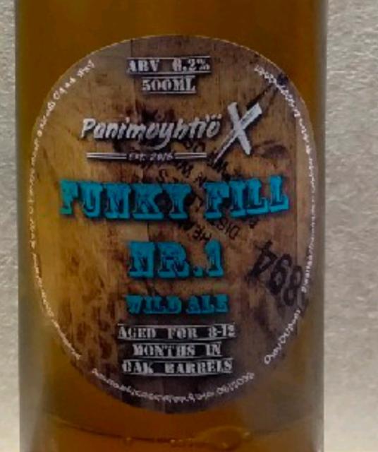 Funky Fill Nr.1 6.2%, Panimoyhtiö X, Finland