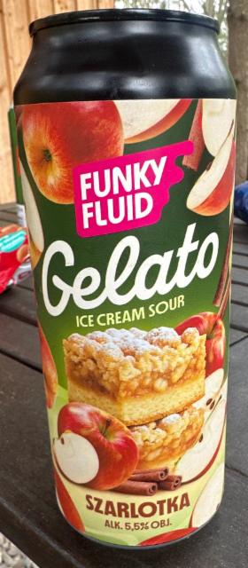 Szarlotka Gelato Ice Cream Sour 5.5%, Funky Fluid, Poland