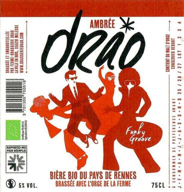 Funky Groove 5.0%, Ferme Brasserie Drao, France