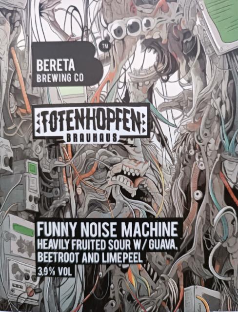 Funny Noise Machine 3.9%, Bereta Brewing Co, Romania