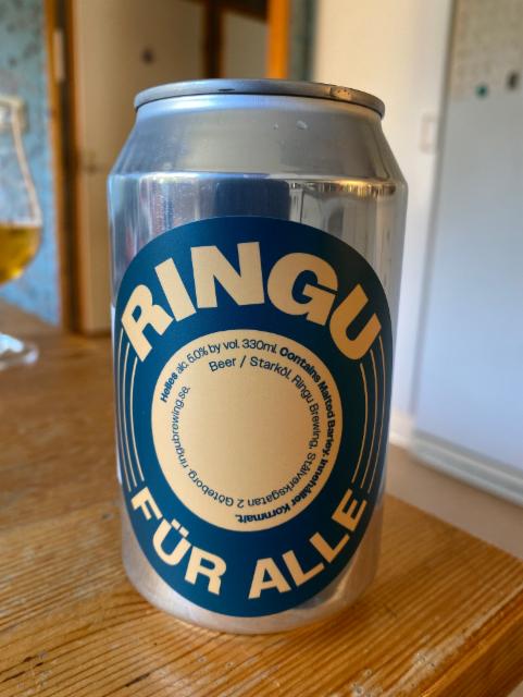 Für alle 5.0%, Ringu Brewing, Sweden