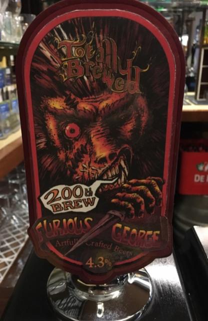 Furious George 4.3%, Totally Brewed Limited, England