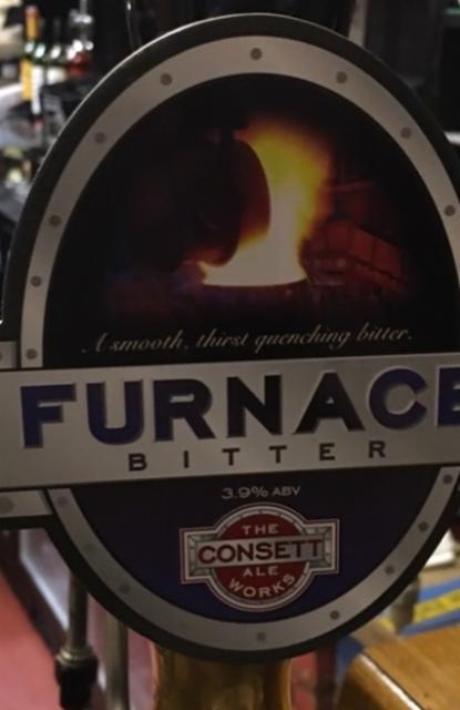 Furnace Bitter 3.9%, The Consett Ale Works, England