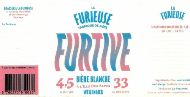 Furtive 4.5%, La Furieuse, France
