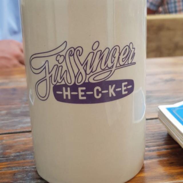 Füssinger Hecke Hell 4.8%, Bad Füssinger Braumanufaktur, Germany