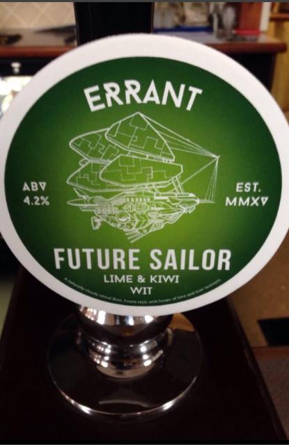 Future Sailor 2017 4.2%, Errant Brewery, England