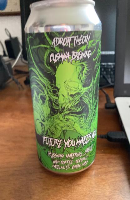 Future You Hates You - Coffee, Coconut, Hazelnuts, Cocoa Nibs (Ghost 938) 13.8%, Adroit Theory Brewing Company, United States
