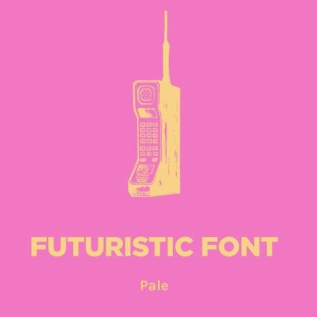 Futuristic Font 5.6%, Pomona Island Brew Co, England