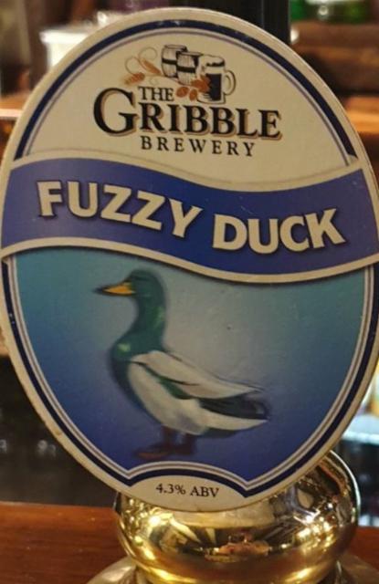 Fuzzy Duck 4.3%, Gribble Brewery, England