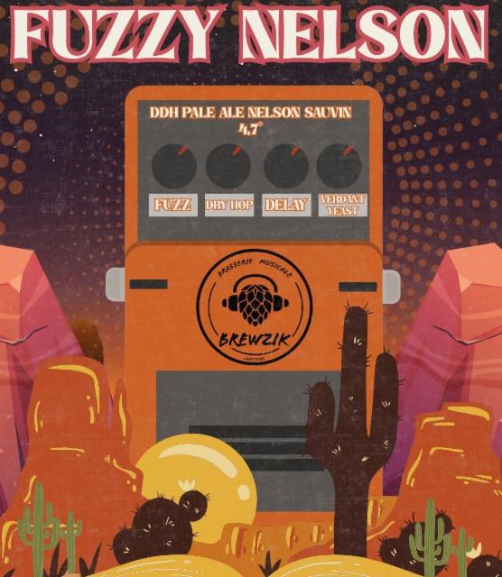 Fuzzy Nelson 4.7%, BrewZik, France