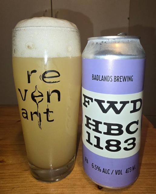 FWD (HBC 1183), Badlands Brewing Company