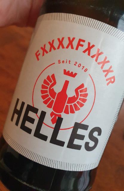 FXXXXFXXXXR Helles 4.9%, Frankfurter Brauunion, Germany