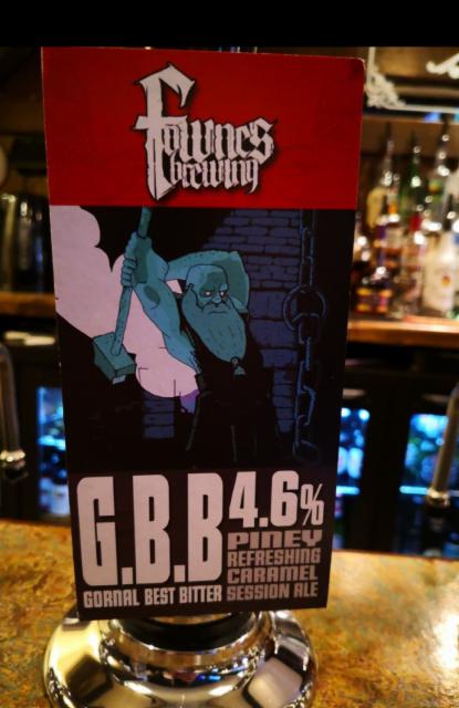 G.B.B 4.6%, Fownes Brewing Company, England