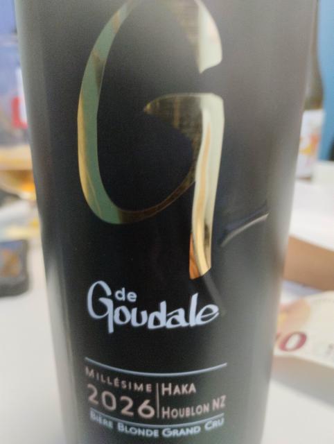 g de goudale millésime 2026, Brasserie Goudale (De Gayant)