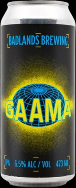 Gaama (2026) 6.5%, Badlands Brewing Company, Canada