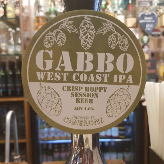 Gabbo West Coast IPA 4.0%, Camerons Brewing Company, England