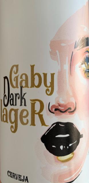 Gaby Dark Lager 4.7%, Cervejaria Gabrielle, Brazil