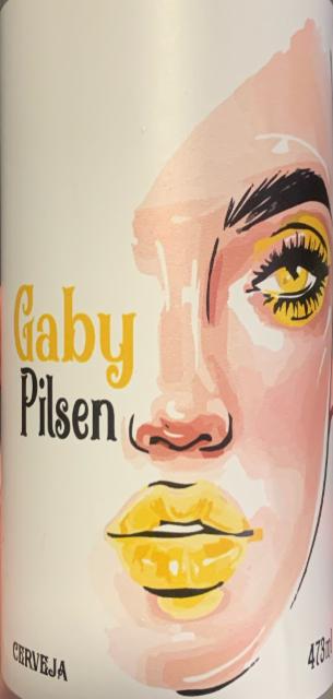 Gaby Pilsen 4.5%, Cervejaria Gabrielle, Brazil