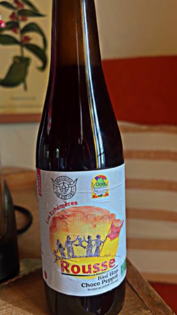 Gaia rousse collab brasserie des Estives 5.9%, Brasserie Gaïa - Bière Du Sancy, France