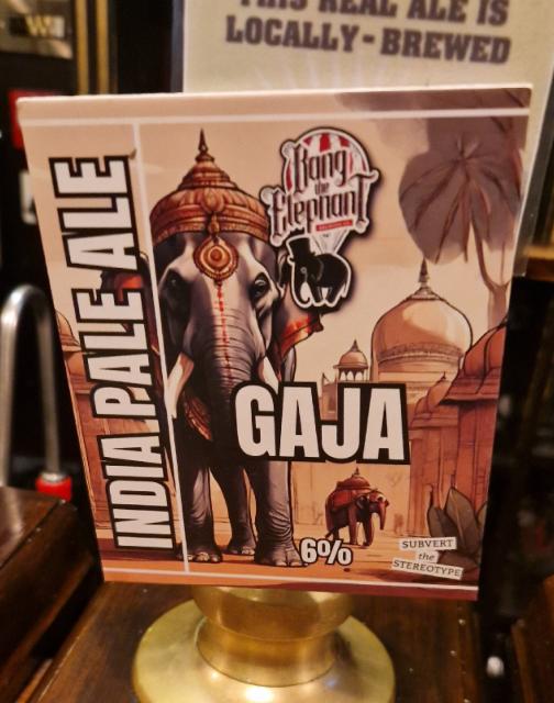 Gaja 6.0%, Bang The Elephant Brewing co, England