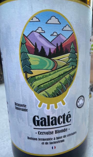 Galacté - Cervoise Blonde 5.0%, JuraSérum - Brasserie Galacté CD2R, France