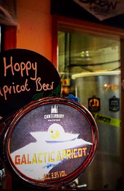 Galactic Apricot 3.9%, Canterbury Brewers, England