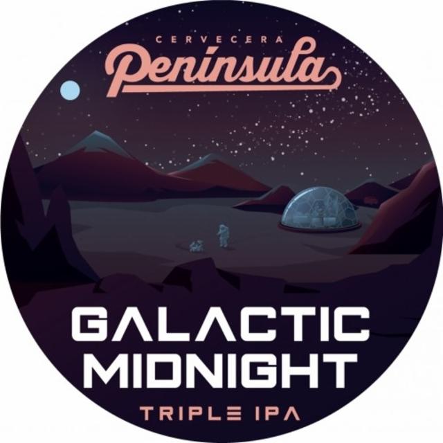 Galactic Midnight 10.0%, Cervecera Península, Spain