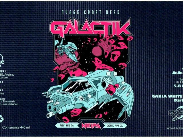 Galactik 6.5%, Nuage Craft Beer [Closed], France