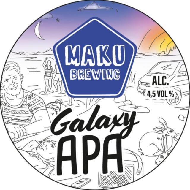 Galaxy APA 4.5%, Maku Brewing, Finland