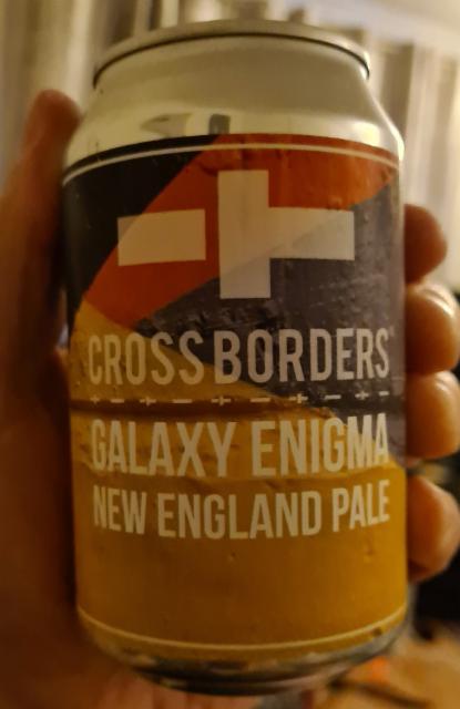 Galaxy Enigma 4.5%, Cross Borders Brewing Company, Scotland
