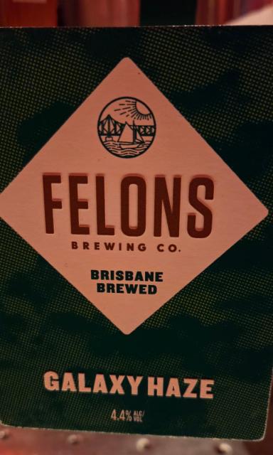 Galaxy Haze, Felons Brewing Co.