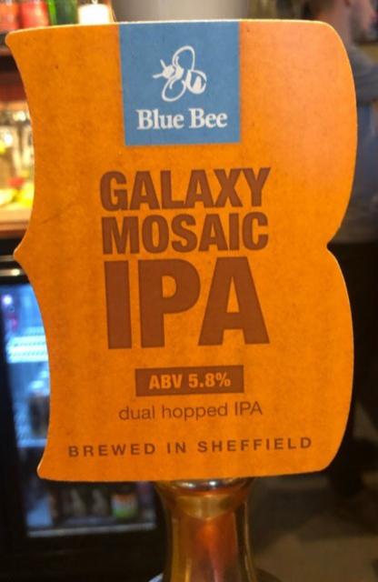 Galaxy Mosaic IPA 5.8%, Blue Bee Brewery, England
