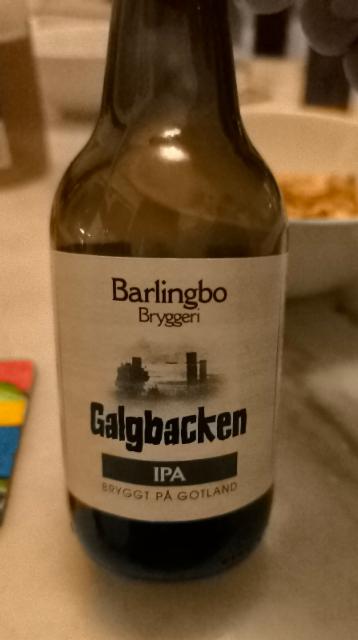 Galdbacken IPA 5.8%, Barlingbo Bryggeri, Sweden