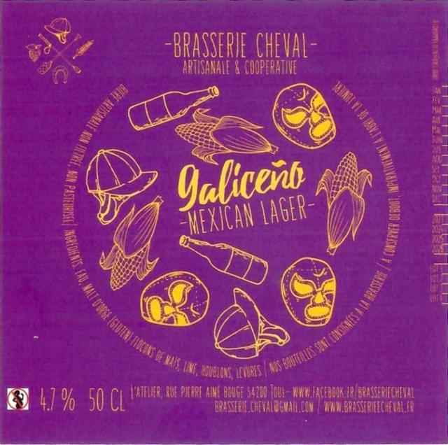Galiceño 4.7%, Brasserie Cheval, France