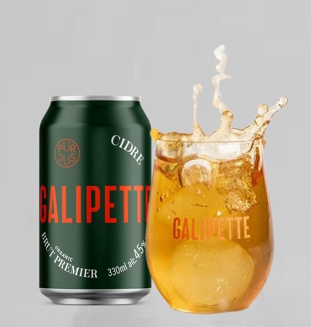 Galipette Brut Premier 4.5%, Galipette Cidre, France