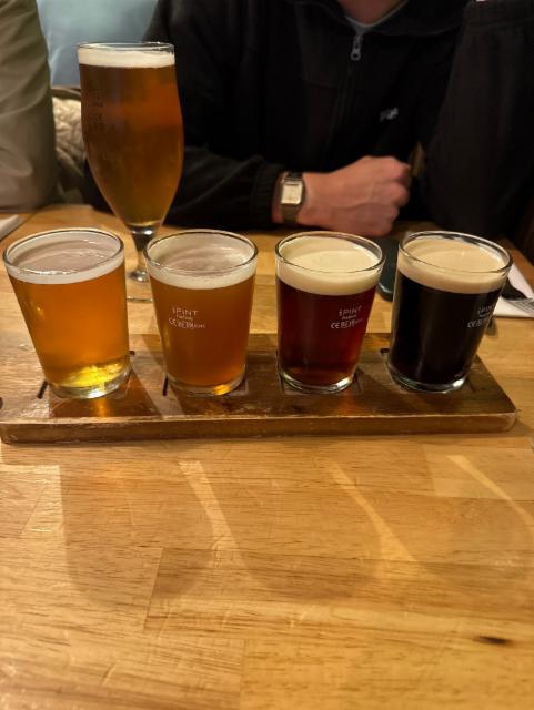Gallagher Lager, IPA, Red, Stout 4.8%, Gallaghers Brewery, Ireland