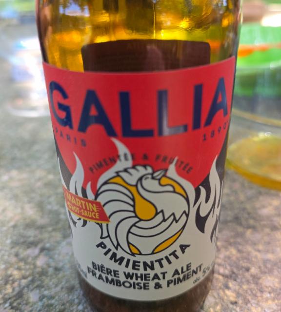 Gallia pimientita 5.0%, Gallia Paris (Heineken), France