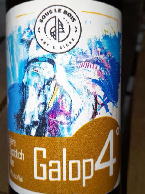 Galop'4 4.0%, Brasserie Sous Le Bois, France