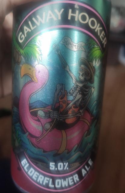Elderflower Ale 5.0%, Galway Hooker Brewery, Ireland