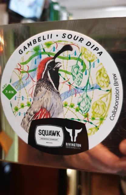 Gambelii 7.4%, Squawk Brewing Company, England