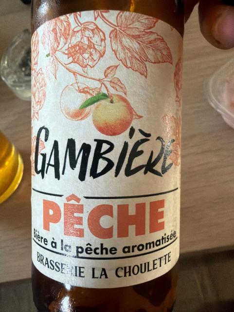 Gambière Pêche 5.0%, Brasserie La Choulette, France
