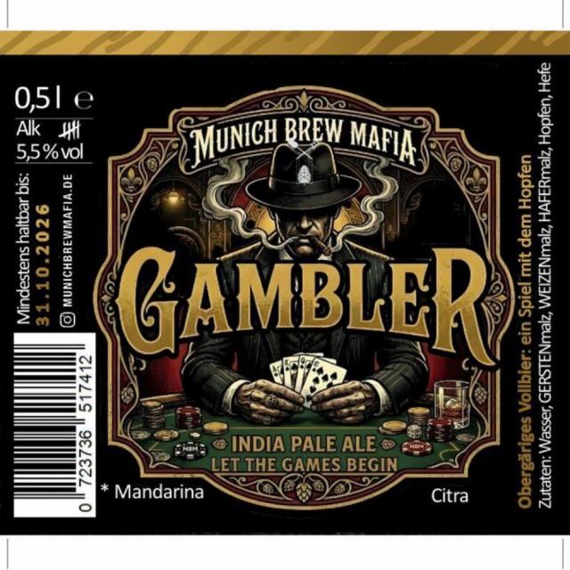 Gambler 5.5%, Munich Brew Mafia, Germany