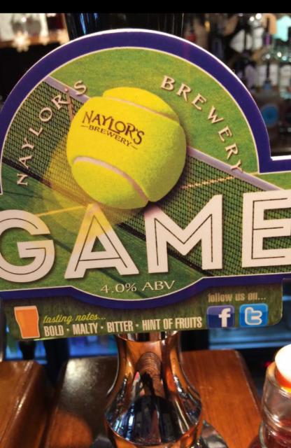 Game 4.0%, Naylor's Brewery, England