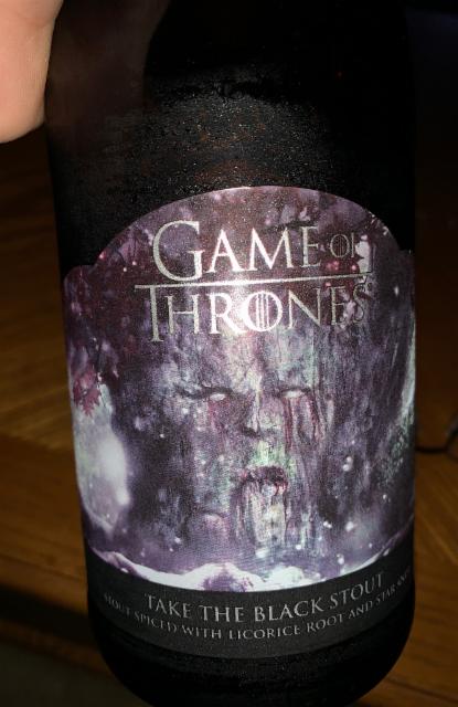 Game of Thrones: Take the Black Stout 7.0%, Brewery Ommegang (Duvel-Moortgat), United States