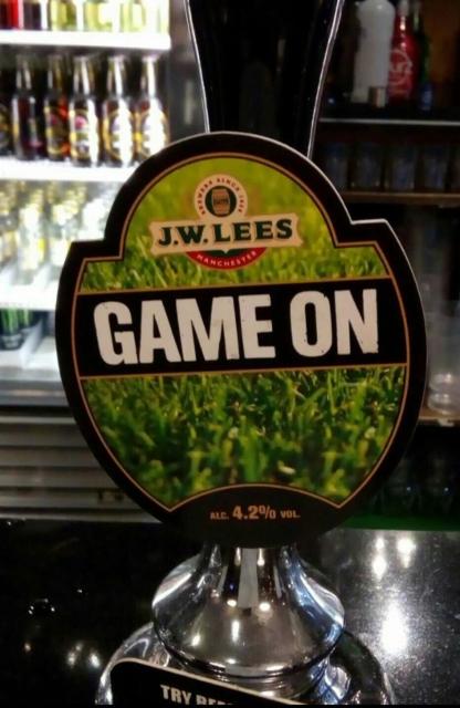 Game On 4.2%, J.W. Lees Brewery, England