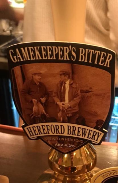 Gamekeepers Bitter 4.2%, Hereford Brewery, England