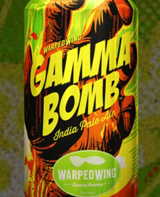 Gamma Bomb IPA 7.2%, Warped Wing Brewing, United States